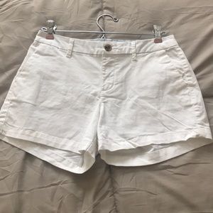 white old navy shorts